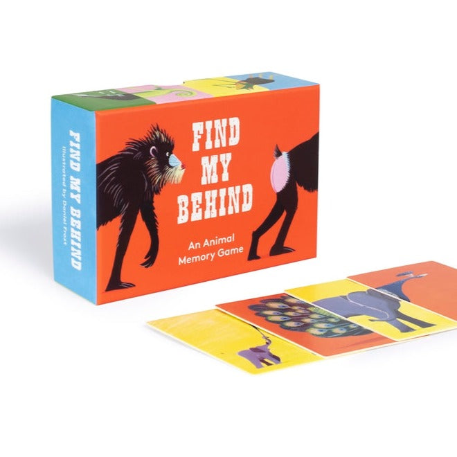 'Find My Behind' An Animal Memory Game Winter's Moon