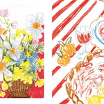 bookspeed - 15 minute art pastel book pages - winter's moon