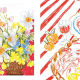 bookspeed - 15 minute art pastel book pages - winter's moon