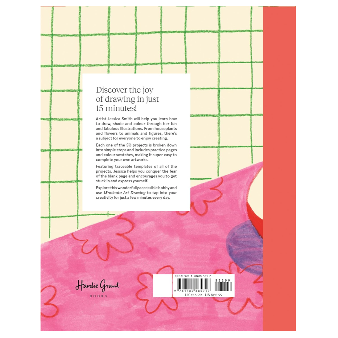 '15 Minute Art: Drawing' Book - Winter's Moon 