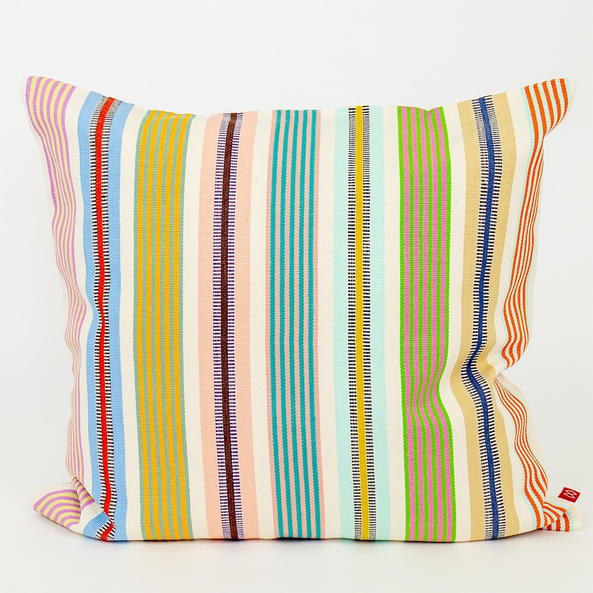 'Dolores' Striped Cushion - Winter's Moon 