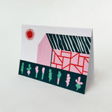 cait mceniff - allotment card on white background - winter's moon