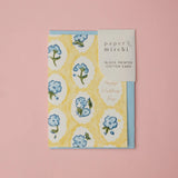 'Happy Wedding Day' Hand Block Printed Greetings Card