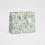 Block Printed Luxury Gift Bags - Medium (Indigo) - Winter's Moon 