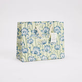 Block Printed Luxury Gift Bags - Medium (Indigo) - Winter's Moon 