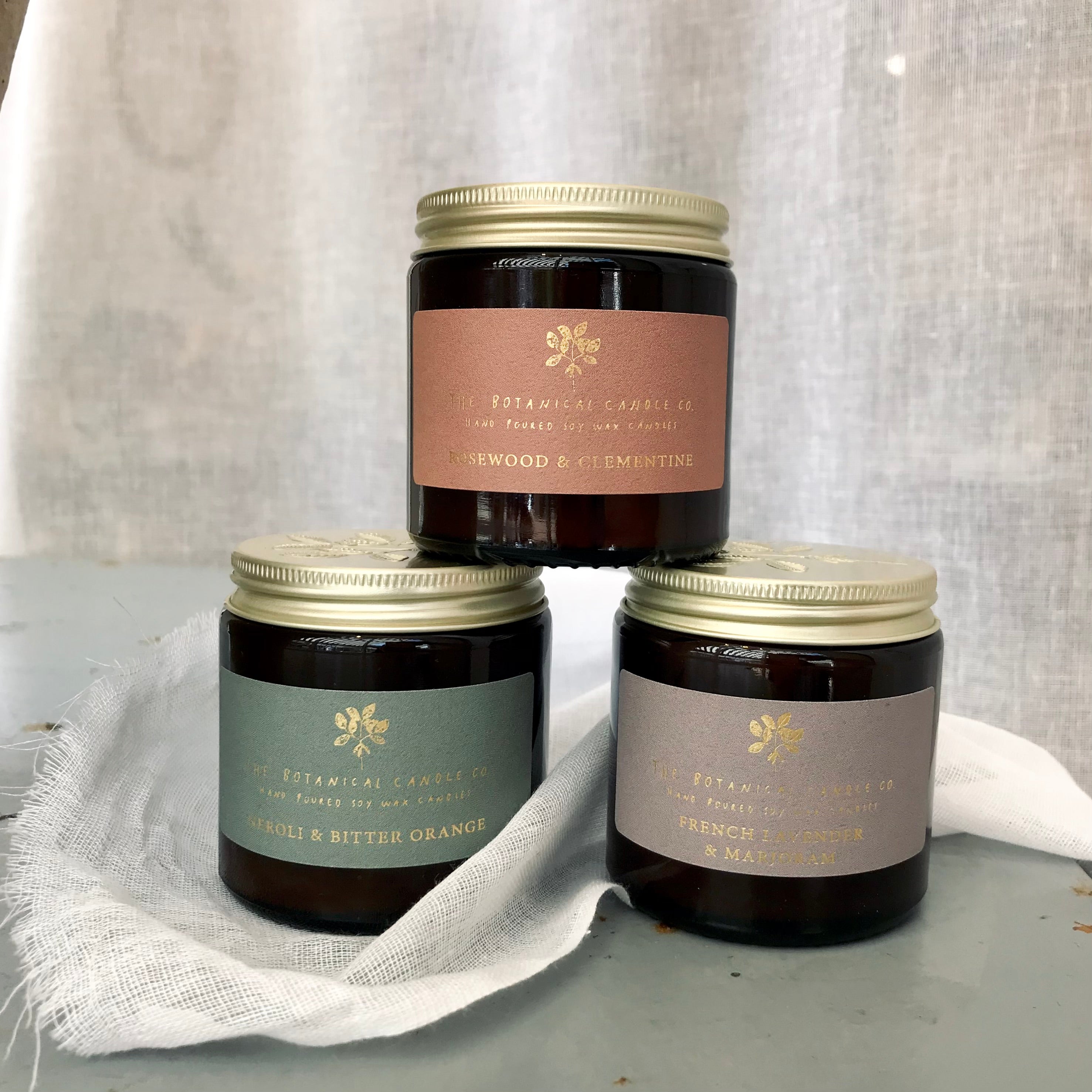 Scented Soy Candle - Mediterranean Collection - Winter's Moon 