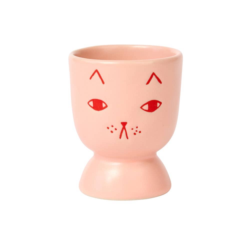 Cat Egg Cup - Winter's Moon 
