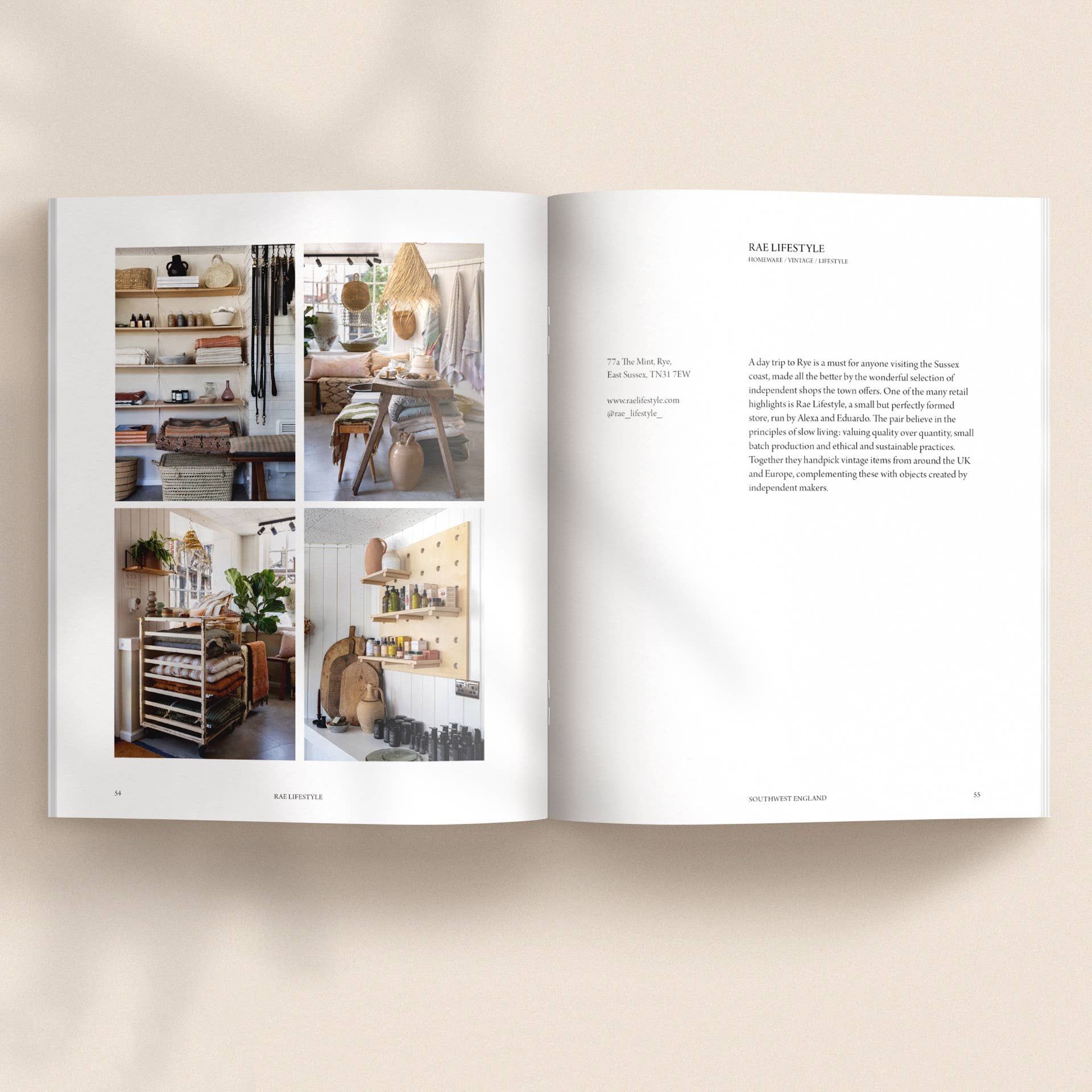 91 Magazine - 'Places to Shop' Guidebook - Winter's Moon 
