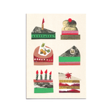 cait mceniff - cake assortment collage card on white background - winter's moon