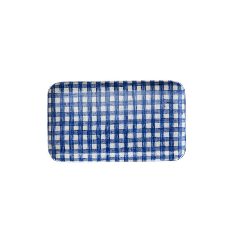 Small Linen Coated Tray - Winter's Moon 