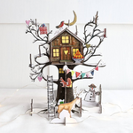 ‘Christmas Treehouse' Pop and Slot Advent Calendar - Winter's Moon 