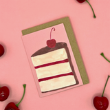 Mini Cake Greetings Card A7