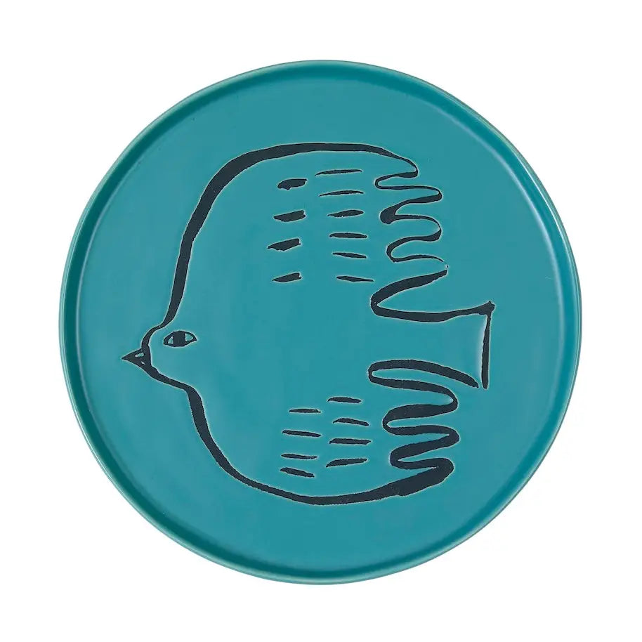 Bluebird Side Plate - Winter's Moon 