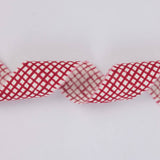 Block Printed Ribbon 3m - Mini Red Gingham