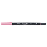 tombow abt - pink dual pen on white background - winter's moon