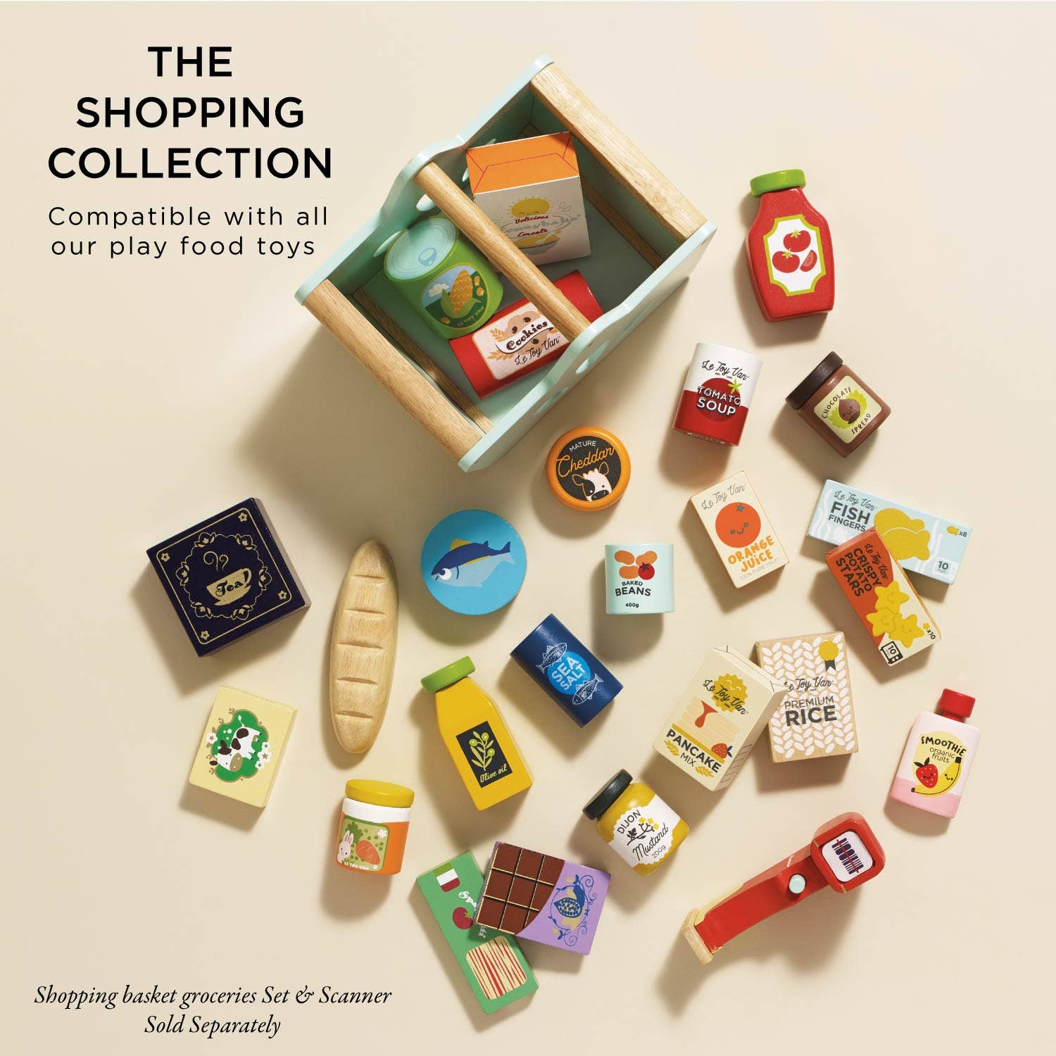 Wooden Toy Supermarket Shop - Winter's Moon 