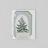Christmas Mini Concertina Botanical Greetings Card