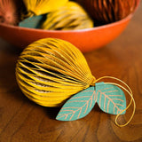 Lemon Honeycomb Ornament