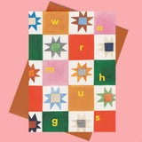 'Warm Hugs' Greetings Card