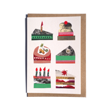 cait mceniff - cake assortment collage card on white background - winter's 