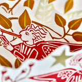 cambridge imprint - Splendid Shelf Decoration Leaves And Berries - winter's moon