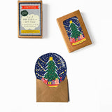 Snow Globe Mini Cards - Box of 6