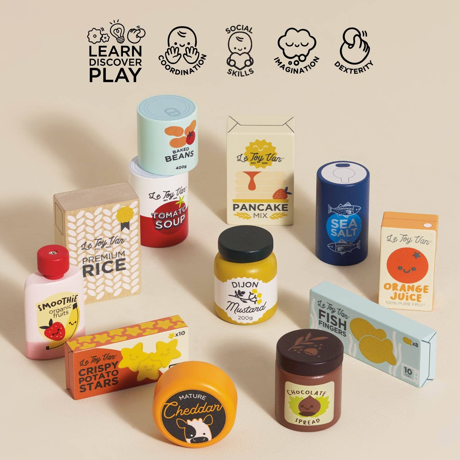 Wooden Toy Supermarket Shop - Winter's Moon 