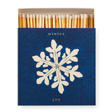 Letterpress Printed Luxury Matches - 'Winter Joy'