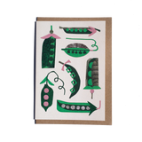 cait mceniff - allotment card on white background with brown envelope - winter's moon