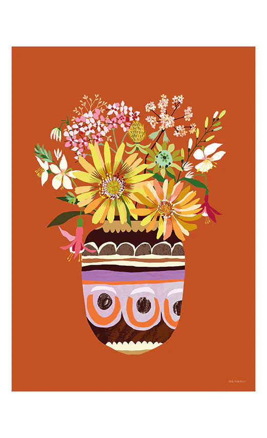 'Wildflowers' Art Print - Winter's Moon 