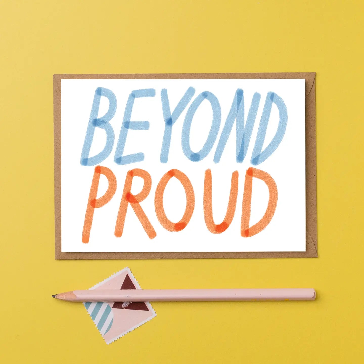'Beyond Proud' Greetings Card - Winter's Moon 