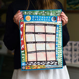 Illustrated Perpetual Birthday Calendar