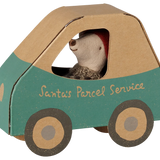 Maileg Christmas Mouse - Little Brother in Car Box