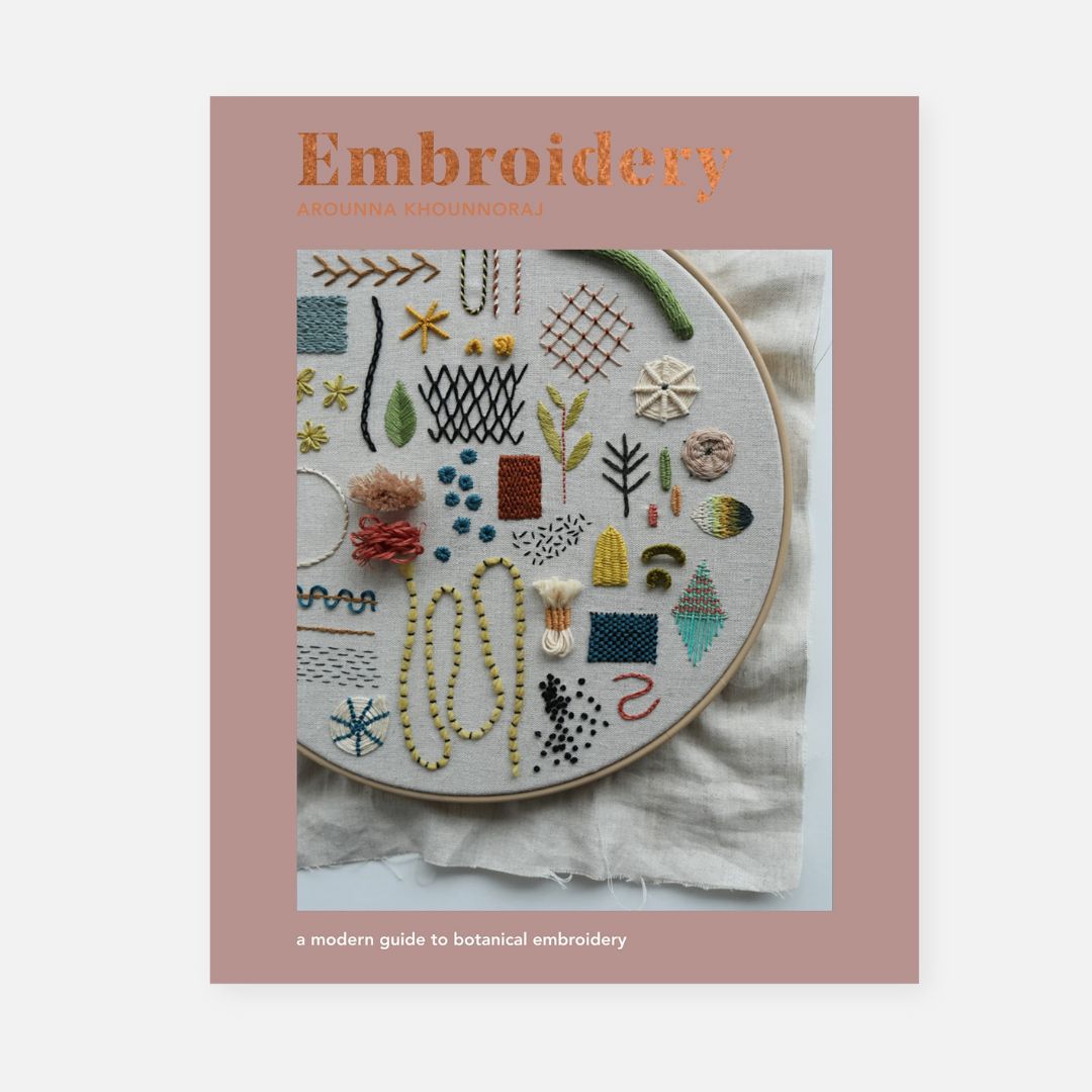 'Embroidery' Book by Arouna Khounnoraj - Winter's Moon 
