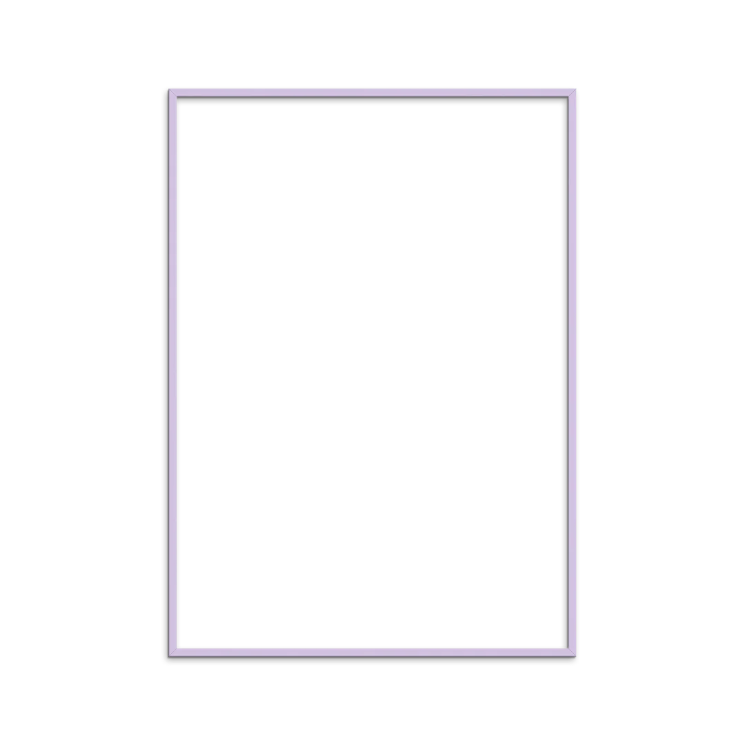 Lilac Wooden Picture Frame - Winter's Moon 