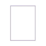 Lilac Wooden Picture Frame - Winter's Moon 