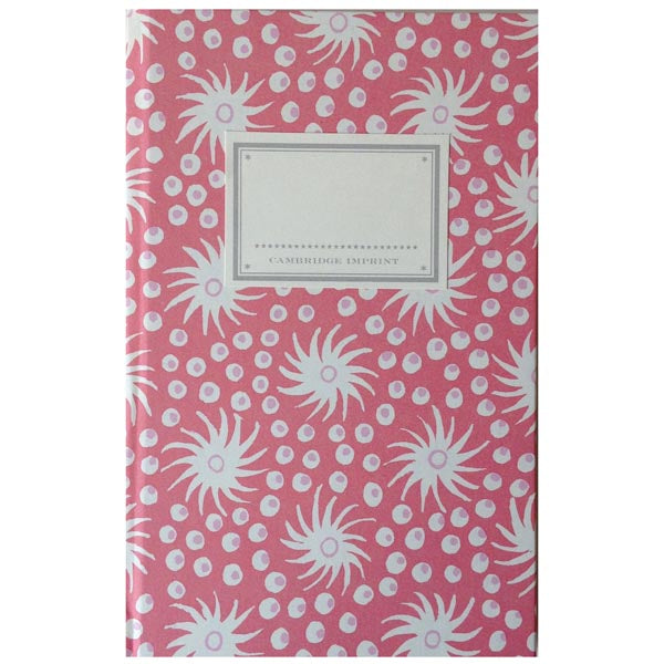 Hardback Notebook - Milky Way Pink & Old Red by Cambridge Imprint