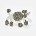 'The Poodle' Greetings Card - Winter's Moon 