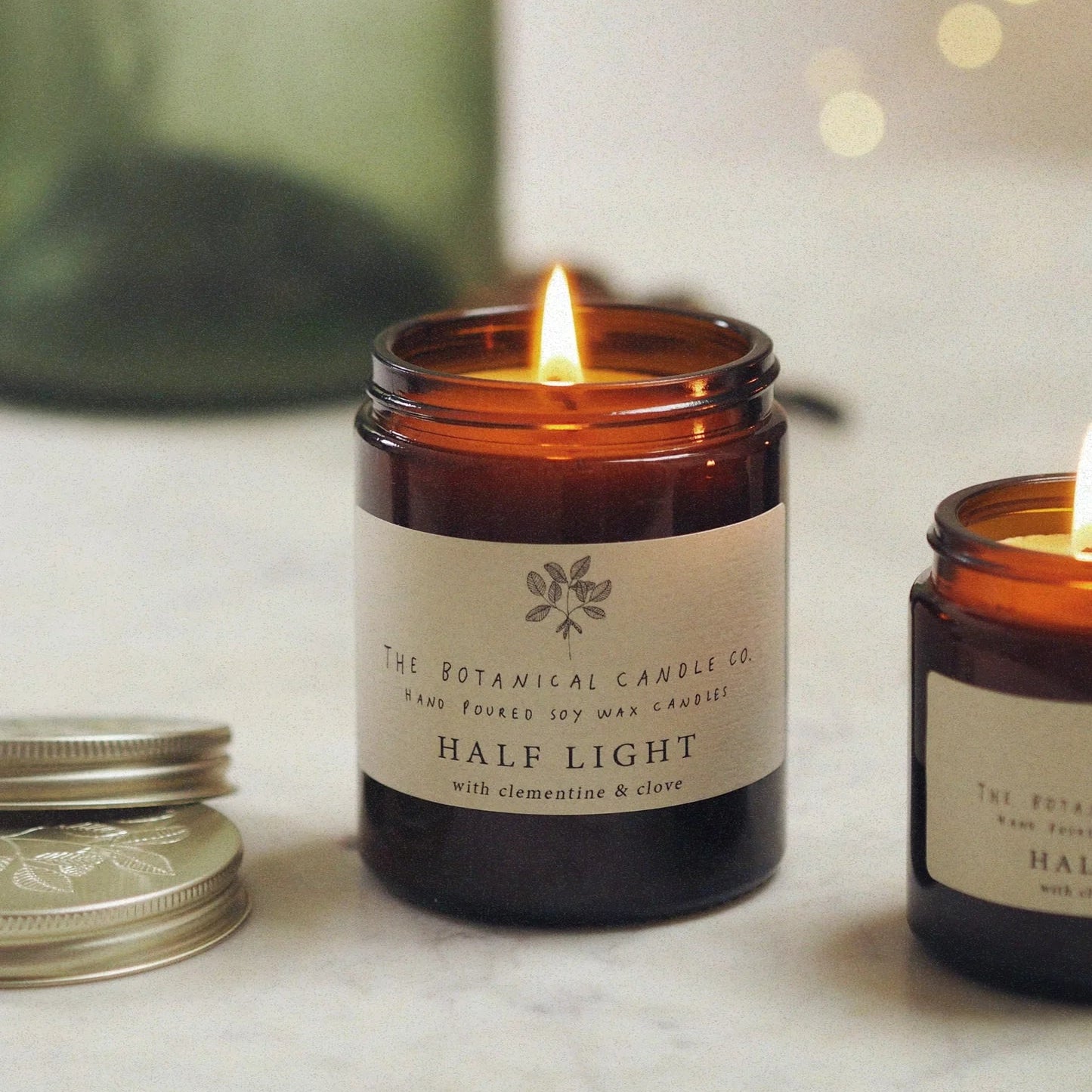 Small 'Winter Light' Soy Candle - Winter's Moon 