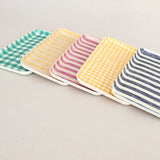 Small Linen Coated Tray - Winter's Moon 