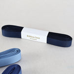 bungalow denmark - navy blue ribbon - winter's moon