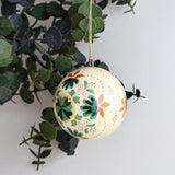 Papier Mâché Baubles - Green