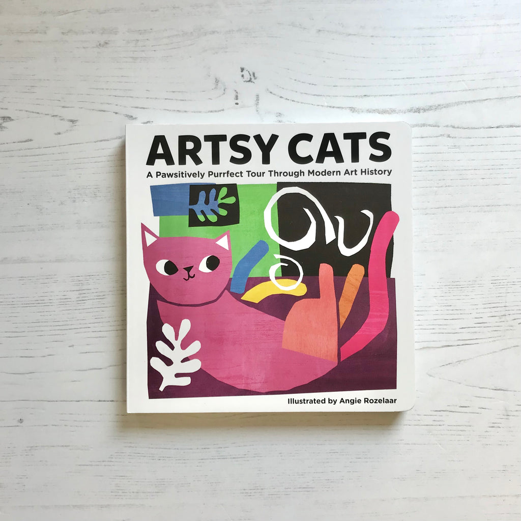 'Artsy Cats: A Pawsitively Purrfect Tour Through Modern Art History' Book