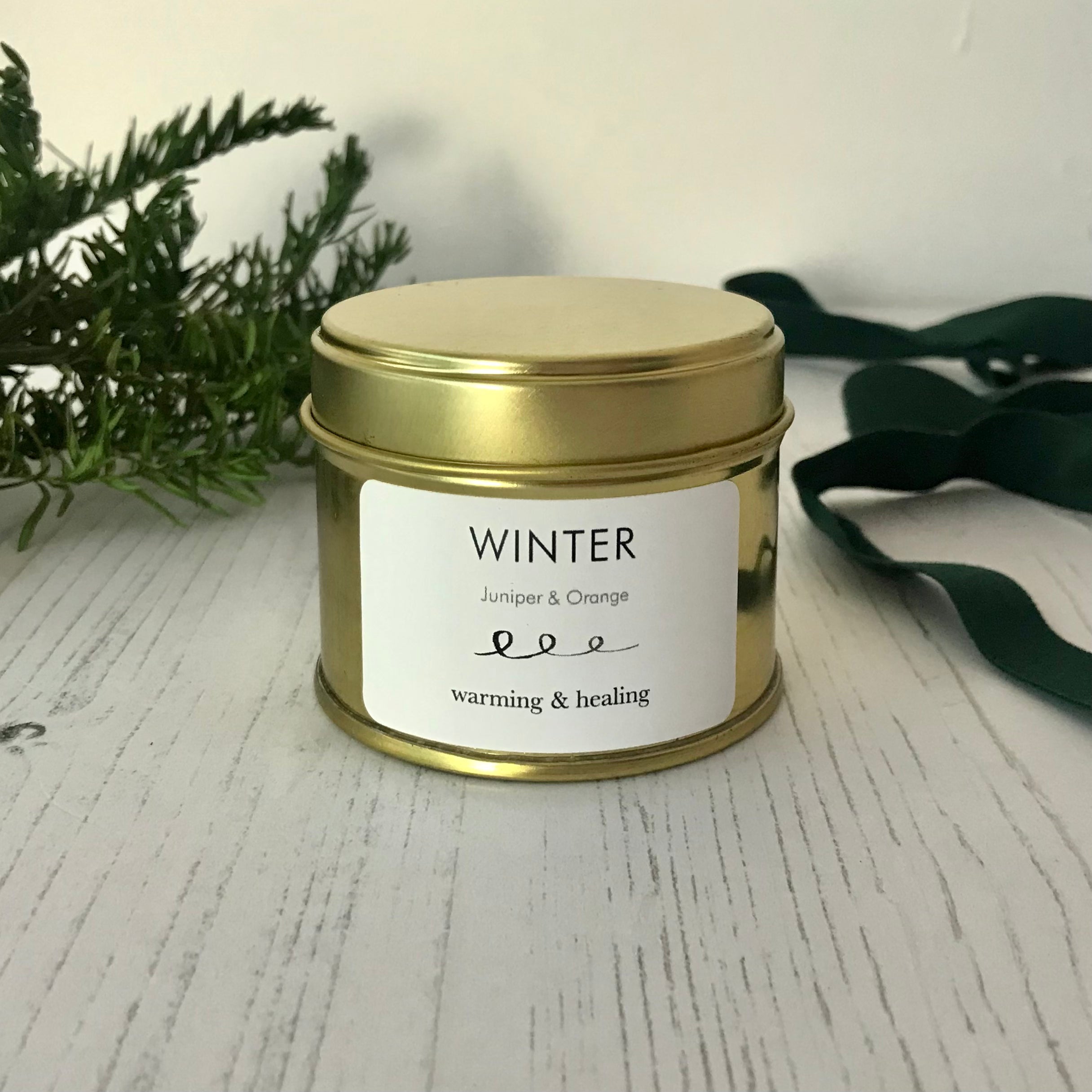 Mini Soy Wax Candle  - Winter - Winter's Moon 