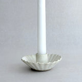Ceramic Fluted Candle Holder
