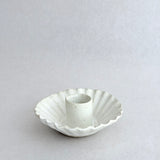 Ceramic Fluted Candle Holder