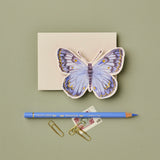 Blue Butterfly Mini Card