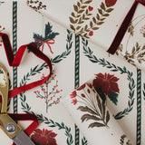 'Wavy Floral Botanical' Wrapping Paper