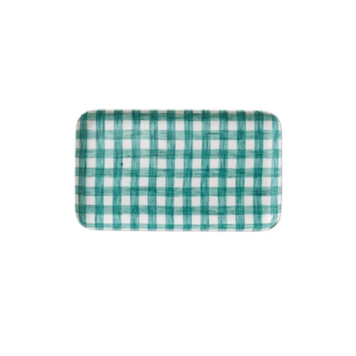 Small Linen Coated Tray - Winter's Moon 