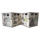 cambridge imprint - ladies & gentlemen fold-out card - winter's moon